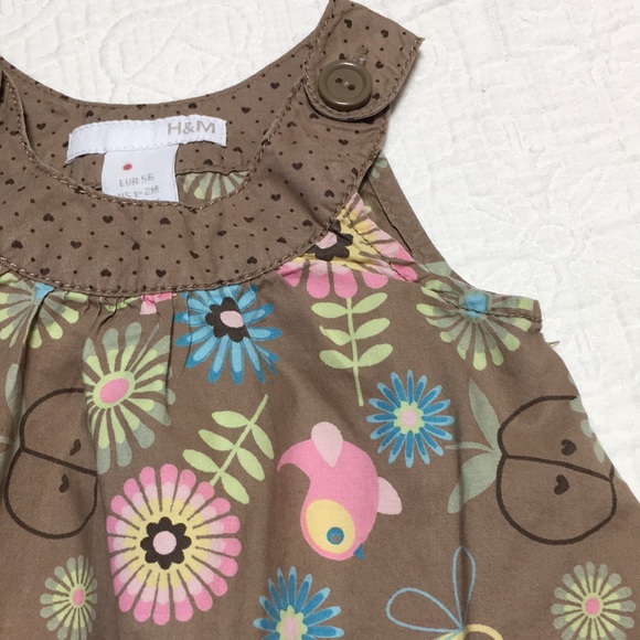 1-2m (5/$20) Summer Floral Dress by H&M - Picture 5 of 14